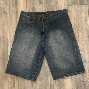 EDDIE DOMANI GOLD LABEL DENIM JEAN SHORTS SIZE 34-EXCELLENT!